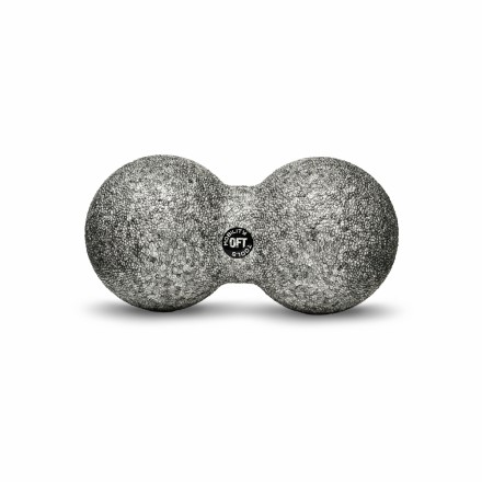 Шар массажный сдвоенный 16 х 8 см серый Шар массажный сдвоенный 16 х 8 см серый