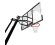 Баскетбольная мобильная стойка DFC STAND60P 152x90cm поликарбонат (два короба)