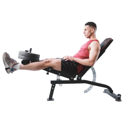 Скамья для жима DFC Sperax со сгибателем / разгибателем для ног Скамья для жима DFC Sperax со сгибателем / разгибателем для ног