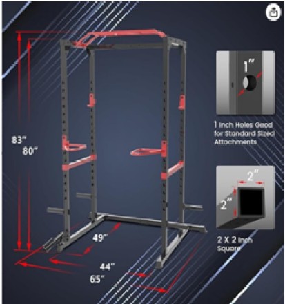 Силовая рама DFC Fitness Reality 2824X