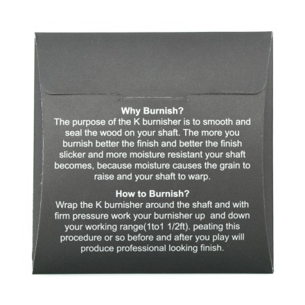 Диск для чистки и полировки кия "Smoother & Burnisher" Диск для чистки и полировки кия "Smoother & Burnisher"