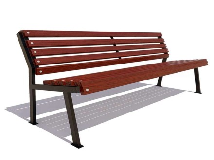 Скамейка «Ретро» без подлокотников