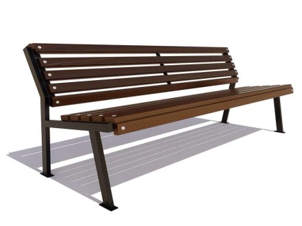 Скамейка «Ретро» без подлокотников