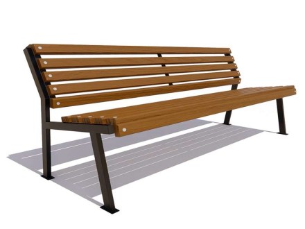 Скамейка «Ретро» без подлокотников