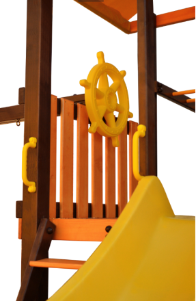 Игровой комплекс Perfetto Sport «Bari-4» с качелями "Паутина" 