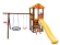 Игровой комплекс Perfetto Sport «Bari-4» с качелями "Паутина" 