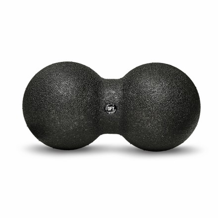 Шар массажный сдвоенный 24 х 12 см черный Шар массажный сдвоенный 24 х 12 см черный