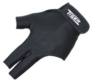 Перчатка бильярдная "Tiger-X " (черная) XL