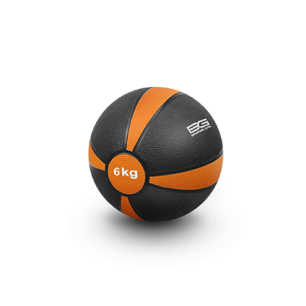 BRONZE GYM BG-FA-MB6 Медбол резиновый, 6 кг