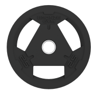 Диск олимпийский BRONZE GYM обрезиненный 25 кг