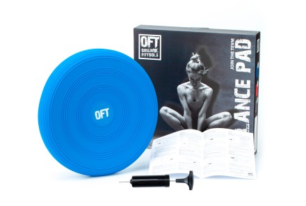 Балансировочная подушка в комплекте с насосом FT-BPD02-BLUE (цвет - синий)