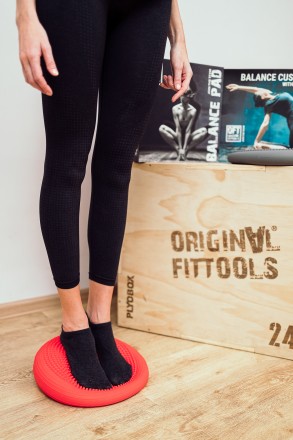 Балансировочная подушка в комплекте с насосом FT-BPD02-BLUE (цвет - синий)