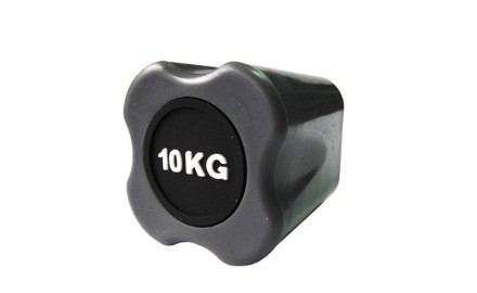 Бодибар FT 10 кг серый наконечник