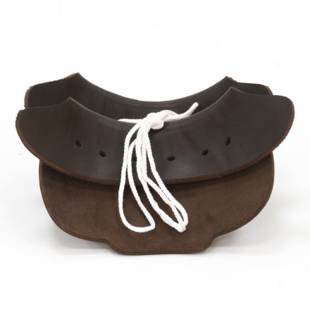 Комплект пелерин для луз 6 шт (темная кожа) с тиснением