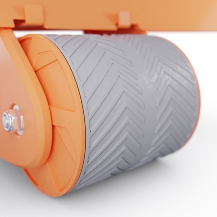 Тренажёр для пресса AB Roller SND оранжевый с ковриком 34 х 17 x 0.6 cм Тренажёр для пресса AB Roller SND оранжевый с ковриком 34 х 17 x 0.6 cм