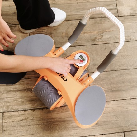 Тренажёр для пресса AB Roller SND оранжевый с ковриком 34 х 17 x 0.6 cм Тренажёр для пресса AB Roller SND оранжевый с ковриком 34 х 17 x 0.6 cм