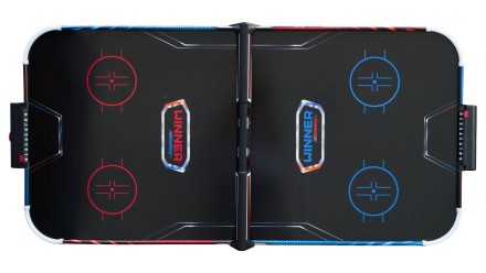 Игровой стол - аэрохоккей "Fire & Ice" 4ф