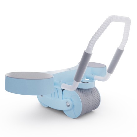 Тренажёр для пресса AB Roller SND голубой с ковриком 34 х 17 x 0.6 cм Тренажёр для пресса AB Roller SND голубой с ковриком 34 х 17 x 0.6 cм