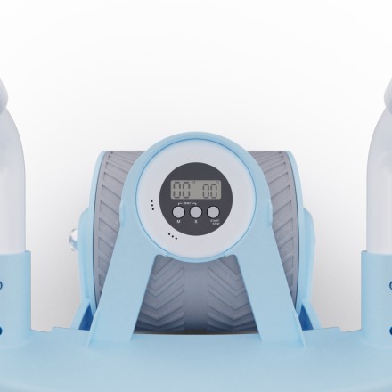 Тренажёр для пресса AB Roller SND голубой с ковриком 34 х 17 x 0.6 cм Тренажёр для пресса AB Roller SND голубой с ковриком 34 х 17 x 0.6 cм