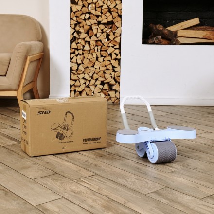 Тренажёр для пресса AB Roller SND голубой с ковриком 34 х 17 x 0.6 cм Тренажёр для пресса AB Roller SND голубой с ковриком 34 х 17 x 0.6 cм