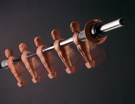 Игровой стол - футбол "Garlando G-5000 Wenge" (150x76x89см)