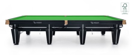 Стол / снукер "Magnum Pro" 12 ф (черный, плита 50 мм в комплекте) с системой подогрева плит