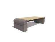 Скамейка с бетонным основанием «Мурманск»