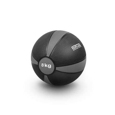 BRONZE GYM BG-FA-MB8 Медбол резиновый, 8 кг