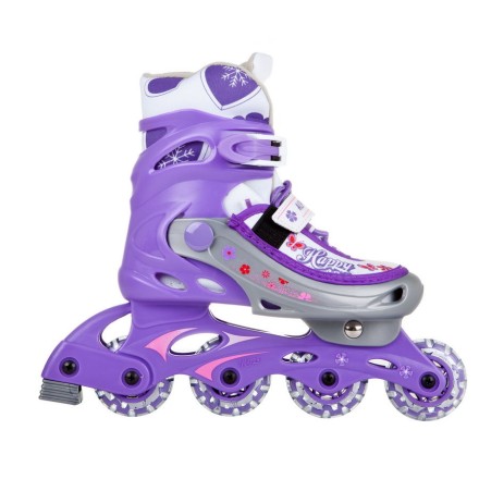 Роликовые коньки Happy Purple