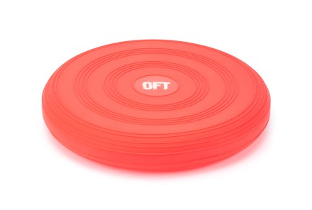 Балансировочная подушка в комплекте с насосом FT-BPD02-RED (цвет - красный)