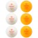 Мячики для н/тенниса DONIC EXCLUSIVE 3* 40+, 6 штук, белый + оранжевый