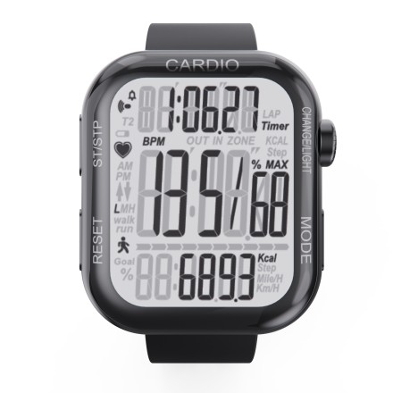 Нагрудный кардиодатчик + часы - монитор DFC W585C (комплект) Нагрудный кардиодатчик + часы - монитор DFC W585C (комплект)