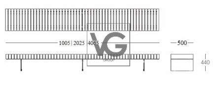 Лавочка Гиада стандарт 01.061.0