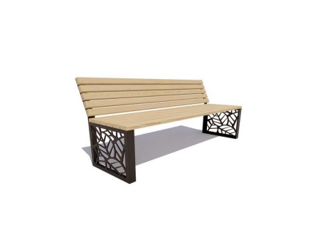 Скамейка «Севастополь» без подлокотников