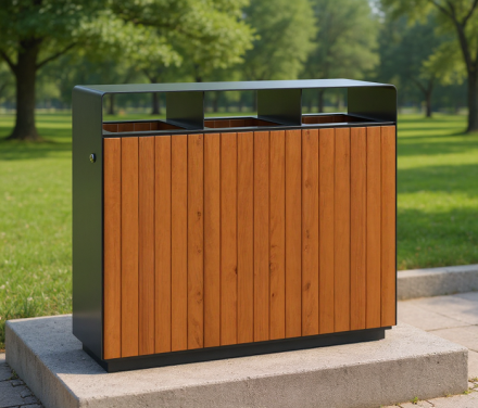 Тройная урна со вставкой ПМ 71.2