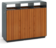 Тройная урна со вставкой ПМ 71.2