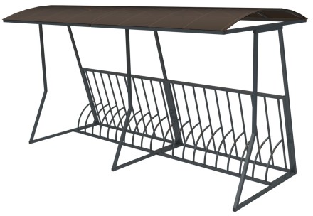 Велопарковка с навесом Stolz Техно1