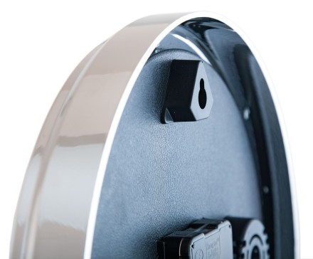 Часы настенные "12 шаров" D27 см (хром), пластик