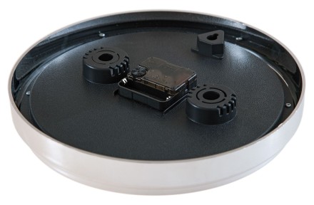 Часы настенные "12 шаров" D27 см (хром), пластик