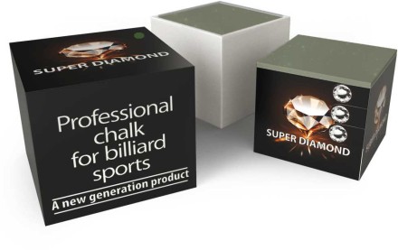 Мел &quot;Super Diamond Green&quot; (зеленый) черная коробка