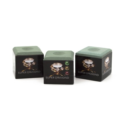 Мел &quot;Super Diamond Green&quot; (зеленый) черная коробка