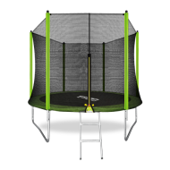 ARLAND Батут  10FT с внешней страховочной сеткой и лестницей (Light green) (СВЕТЛО-ЗЕЛЕНЫЙ)