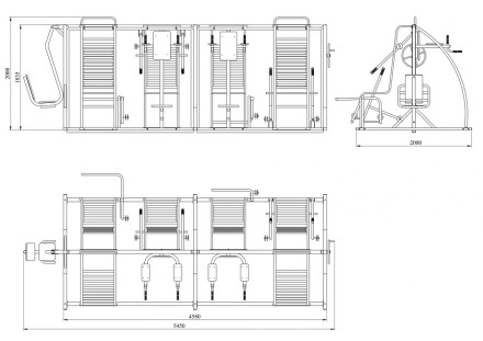 YTR002 Комплекс с тренажерами