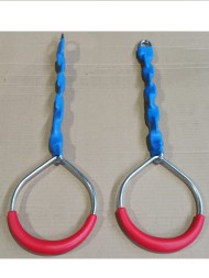 Гимнастические кольца на цепном подвесе (пара)