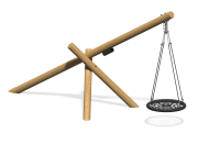 Качели "Полет" (с подвесом) Качели "Полет" (с подвесом)