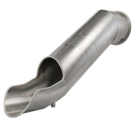 Скат коммерческий тоннельный, нерж. сталь, в ассортименте   