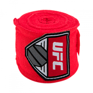 UFC Бинт боксерский 4,5 м красный