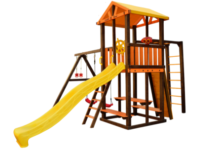  Игровой комплекс Perfetto Sport «Bari-6» с качелями "Паутина"