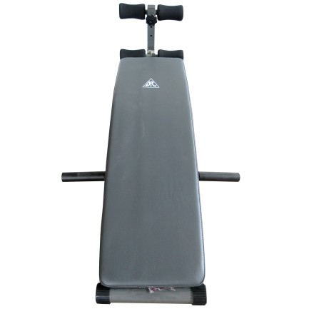 Скамья для пресса DFC складная, c 2 гантелями D101A