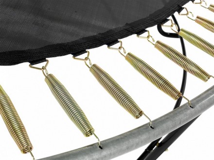 Батут Элегант Премиум 305 см серый